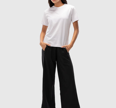 Women Black Flare Pants