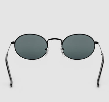 Oval Black Sunglasses